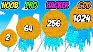 Rescue Push 3D - NOOB vs PRO vs HACKER vs GOD