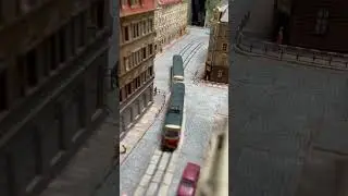 #Tatra im Assieck #Dresden #Strassenbahn #railway #train #tram #modellbahn #modelleisenbahn