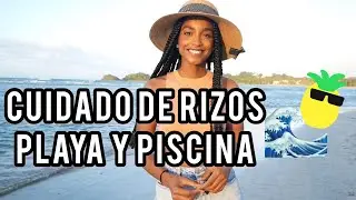 🏝 Cuidado de rizos Playa 🏖 y Piscina🏊🏾‍♀️ ! ¿ Que hacer antes, durante y después?