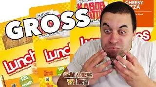 We Tried EVERY Lunchables We Could Find! (GROSS) | Snack Time with Big Nick