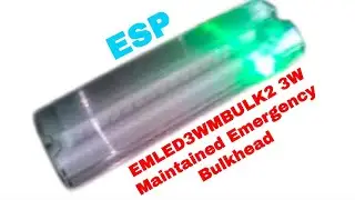 #3 Lighting Vlog | ESP EMLED3WMBULK2 3W Maintained Emergency Bulkhead