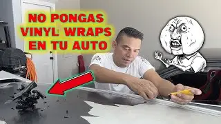 DON'T PUT VINYL WRAP ON YOUR CAR - HOW TO REMOVE VINYL WRAP ON YOUR CAR #wrap #wrapsticker