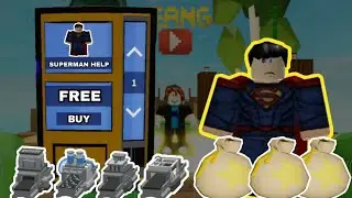 HELPING RANDOM PEOPLE AS SUPERMAN [ROBLOX ISLANDS]