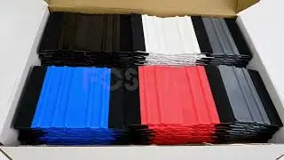 100 Pieces Plastic Felt Edge Squeegee Tool Vinyl Squeegee 4 Inch Felt Squeegee Applicator Tool S