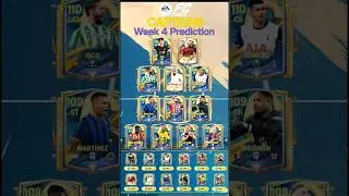 Captains Event Week 4 Prediction 🔥 #captains #fc25 #eafc25 #fcmobile #trending #reels #shorts #viral