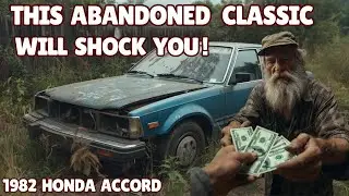Full ASMR Car Restoration &ndash; Honda Accord 1982 from Rust to Perfection