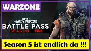 COD | COLD WAR | WARZONE SEASON 5🔥 DER NEUE BATTLE PASS 🔥 Alle 100 Belohnungen im Überblick !!!