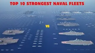 Top 10 Most Powerful Navies in the World (by Total Tonnage)