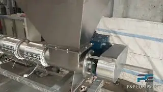 HEATING SCREW CONVEYOR | SS304 | DRYING MATERIAL APPLICATION