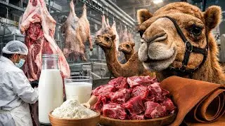 Inside Modernized Camel Leather, Meat, Oil Factory: From Giant Hides to High-End Industrial Process