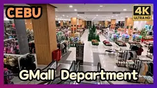 GMall Cebu City – Department Store Tour Inside White Gold Center Shopping Mall