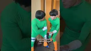 Rock Lee has had enough 😂 #anime #animeexpo #naruto #geek #cosplay #reels #fyp