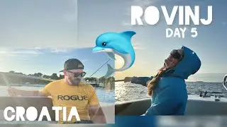 Rovinj, Croatia. Day 5. Ровінь, Хорватія, прогулянка на катері та дельфіни на заході сонця