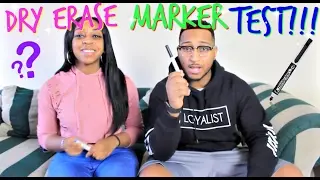 DRY ERASE MARKER EXPERIMENT!!! DRAWINGS COME TO LIFE!!!