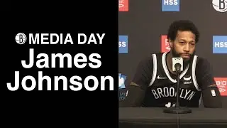James Johnson | Brooklyn Nets | Media Day 2021