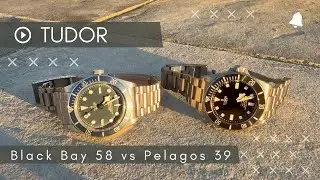 Tudor Black Bay 58 vs Tudor Pelagos 39