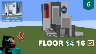 Raising the roof! NASA 1:1 Minecraft