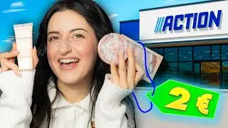 HO COMPRATO SOLO PRODOTTI DA MENO DI 2 EURO DA ACTION - MAKEUP EDITION 💸🛍️
