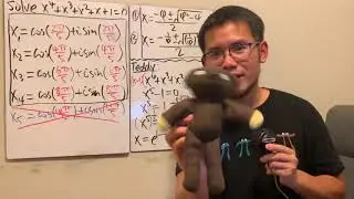 How to solve x^4+x^3+x^2+x+1=0