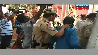 Matric Exam Paper Leaked: Protest of ABVP Near BSE Office In Cuttack