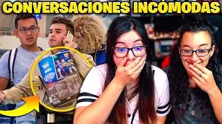 CONVERSACIONES INCÓMODAS de VIGILANTE en las ESCALERAS MECÁNICAS😂 *nos mata de risa*😂
