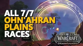 All Ohn'ahran Plains Dragon Race WoW