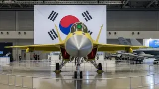 2026 한국 차세대 전투기 탑뷰 공개｜8K 초현실 전시 영상