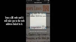 Using FireFox mobile app address bar to access QR code linked addresses