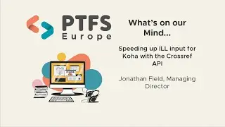 Speeding up ILL input for Koha with the Crossref API