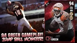 CAMPUS HERO AJ GREEN GAMEPLAY! JUMP BALL MONSTER! | MADDEN 17 ULTIMATE TEAM