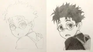 How To Draw Takakura Ken (Okarun) | How To Draw Anime - Dandadan