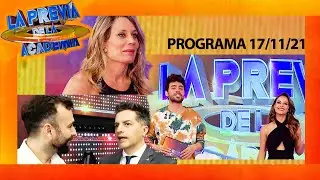 La Previa de La Academia - Programa 17/11/21- ROCÍO MARENGO NO SE CALLÓ NADA