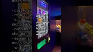 How to Make $4k&ndash;$6k/Month with Nightlife Vending Machines