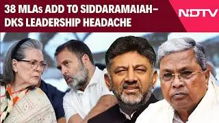 Karnataka News | 38 MLAs Add To Congress' Siddaramaiah-DK Shivakumar Leadership Headache