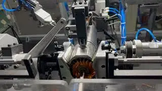 Winding demo for the skew slot with short stack height