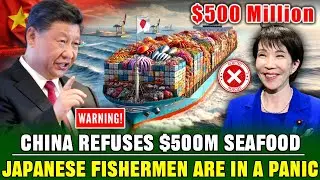 Just Happened! China's Seafood Ban Will Cost Japan $500 Million | Japanese Fishermen Fall Into Panic