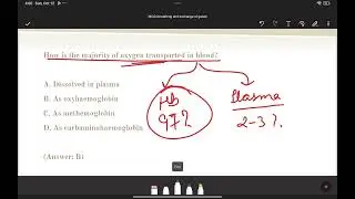 MCQs on Breathing and Exchange of Gases | Class 11th Biology | NEET Preparation