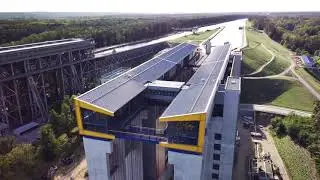 Neues Schiffshebewerk Niederfinow