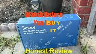 Suness Electric Aquarium Gravel Vacuum Cleaner