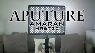 APUTURE Amaran HR672C REVIEW | BEST LED LIGHT PANEL for film making