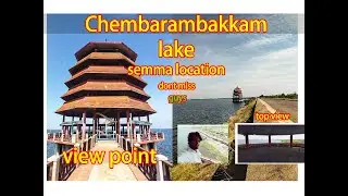 Chembarambakkam lake | Top view | View point |