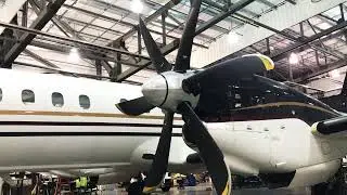 Prop Feathering Out, Saab 2000