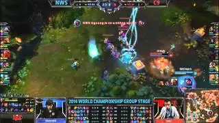 Ggoong counters the surprise attack (NWS vs C9)