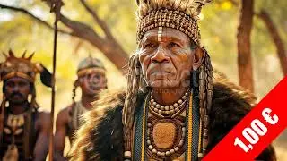 Council Gathering &mdash; Native American Elder Leader HD Stock Footage