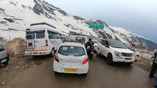 Traffic Jam at ROHTANG PASS | LADAKH TRIP - JUNE 2019