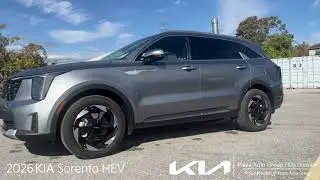 2026 Kia Sorento HEV Walkaround l Plaza Auto Group - Kia Division