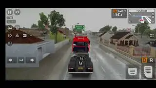 Mandala Giri on Purwokerto City - Truck Simulator Indonesia - Android Game Play