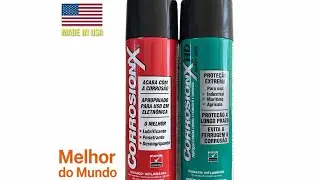 O MELHOR ANTI FERRUGEM do Mercado! CorrosionX vs Corrosion HD | Teste REAL