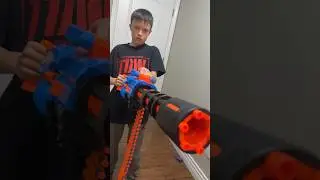 ПАРЕНЬ С ТЯЖЕЛЫМ ОРУЖИЕМ NERF: Минное поле!