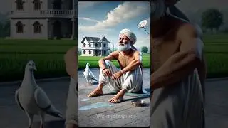 Beautiful Ai story#farmar#pigeon #ai#shorts